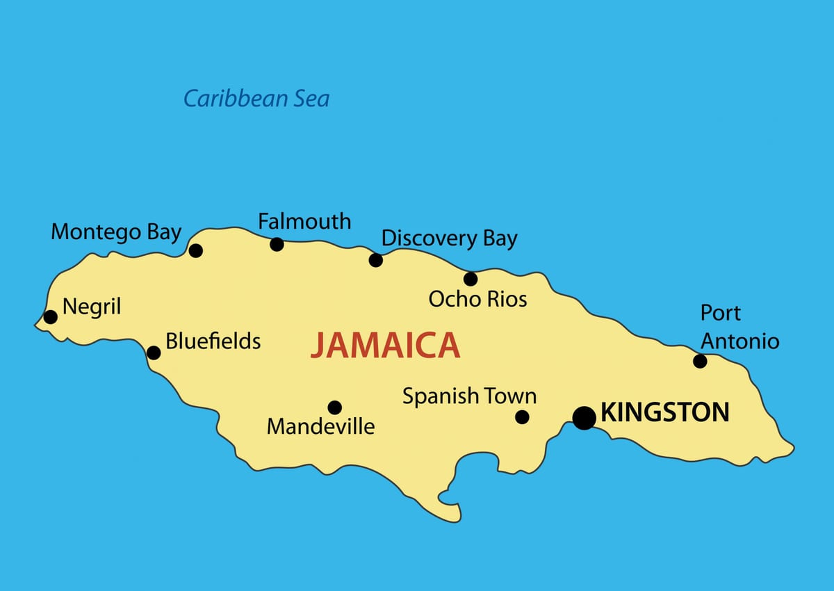 Kat jeyografik nan lavil jamaica