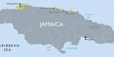 Kat jeyografik nan jamaica èpòt
